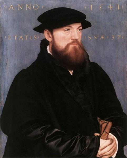 De Vos Van Steenwijk by Hans Holbein The Younger