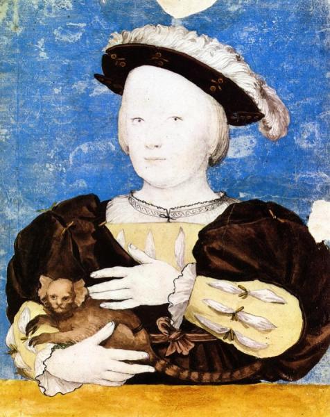 Edward, Prince Of Wales, With Monkey by Hans Holbein The Younger