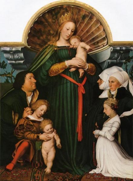 Meyer Madonna by Hans Holbein The Younger