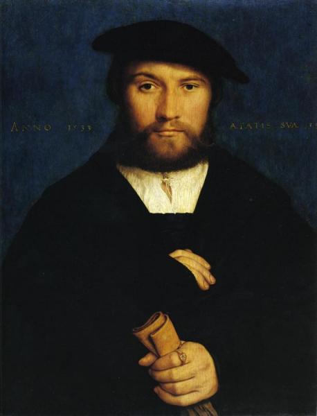 Hans Holbein The Younger Portrait Of A Member Of The Wedigh Family