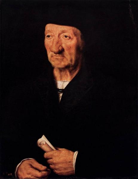 Portrait Of An Old Man by Hans Holbein The Younger