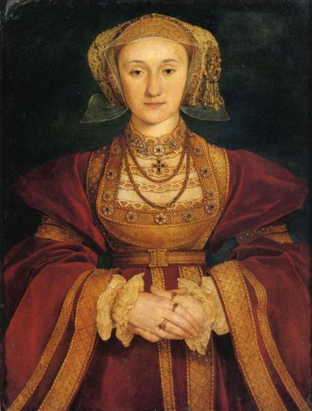 Portrait Of Anne Of Cleves by Hans Holbein The Younger