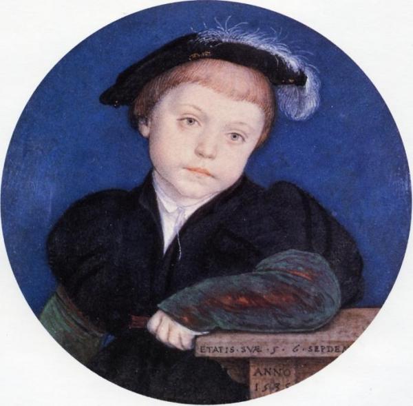 Portrait Of Charles Brandon by Hans Holbein The Younger