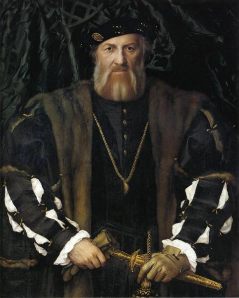 Portrait Of Charles De Solier, Lord Of Morette by Hans Holbein The Younger