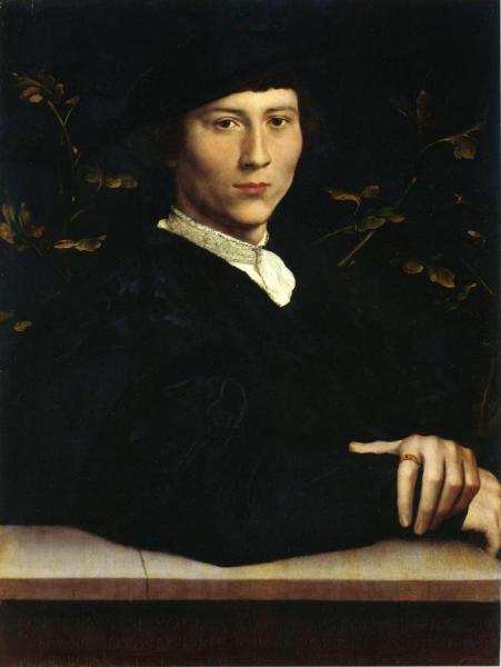 Portrait Of Derich Born by Hans Holbein The Younger