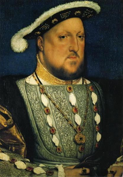 Portrait Of Henry Viii by Hans Holbein The Younger