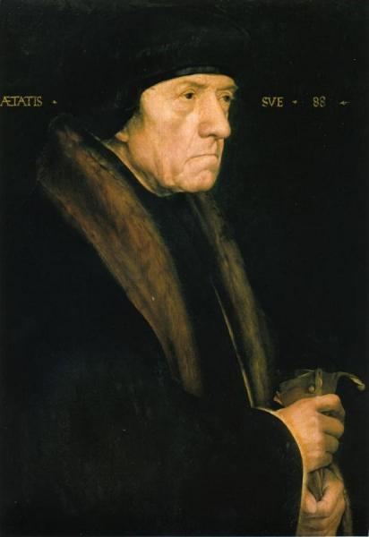 Portrait Of John Chambers by Hans Holbein The Younger