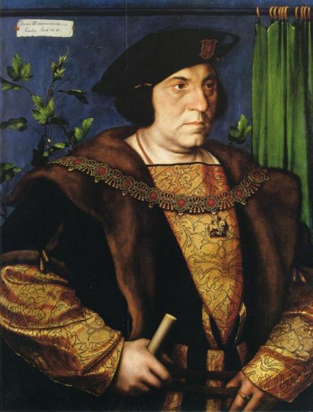 Portrait Of Sir Henry Guildford by Hans Holbein The Younger