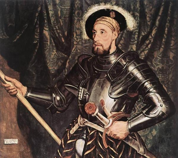 Portrait Of Sir Nicholas Carew by Hans Holbein The Younger Oil Painting Reproductions