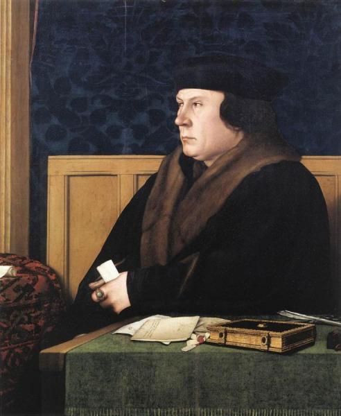 Portrait Of Thomas Cromwell by Hans Holbein The Younger