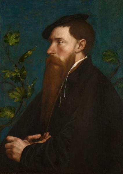 Portrait Of William Reskimer by Hans Holbein The Younger Oil Painting Reproductions