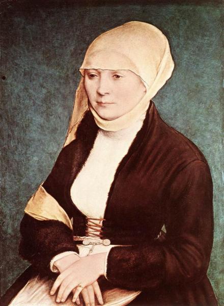 Hans Holbein The Younger Presumed Portrait Of The Artist's Wife