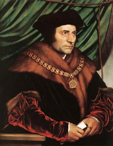 Sir Thomas More by Hans Holbein The Younger Oil Painting Reproductions