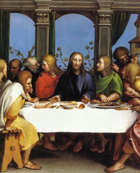 Hans Holbein The Younger The Last Supper