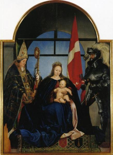 The Solothurn Madonna by Hans Holbein The Younger