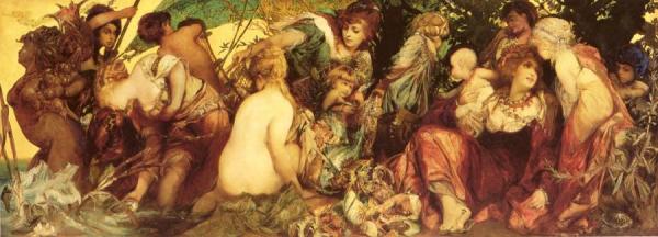 Abundantia The Gifts Of The Sea by Hans Makart
