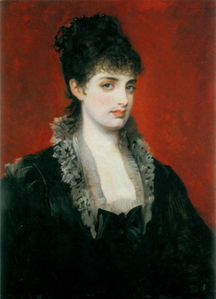 Anna Von Waldberg by Hans Makart