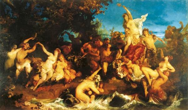 Der Triumph Der Ariadne by Hans Makart