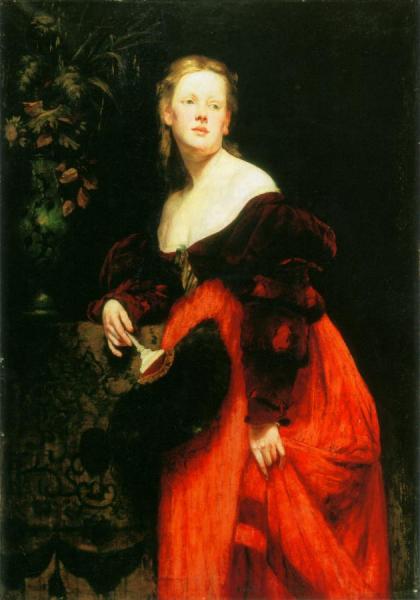 Karoline Gomperz by Hans Makart