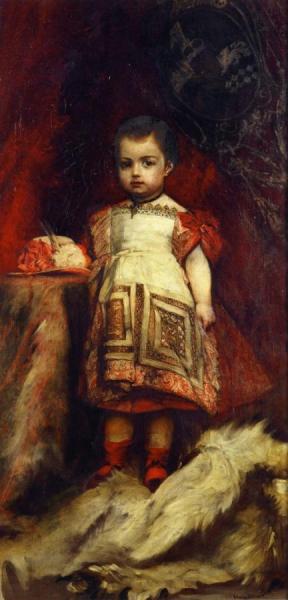 Hans Makart Portrait Of Gottfried Prinz Zu Hohenlohe Schillingsfurst