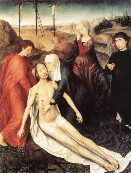 Lamentation by Hans Memling
