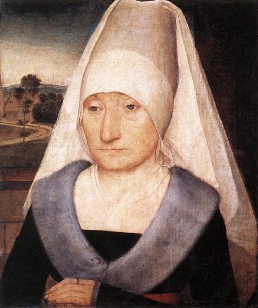 Portrait Of An Old Woman by Hans Memling Oil Painting Reproductions
