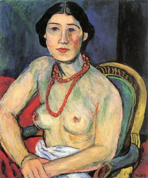 The Beautiful Polish Girl by Hans Purrmann