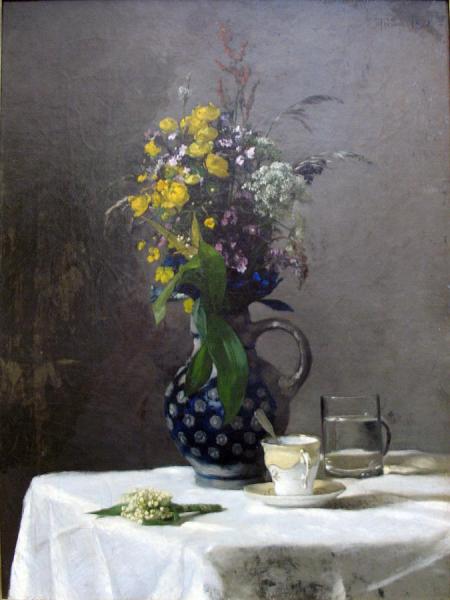 Bouquet Of Wild Flowers by Hans Thoma