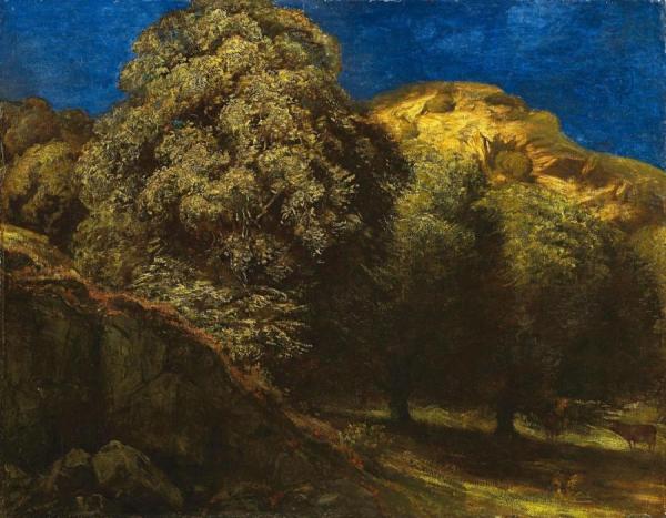 Late Summer In Schwarzwald by Hans Thoma