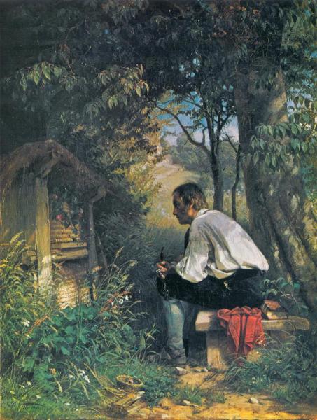 Hans Thoma The Beekeeper