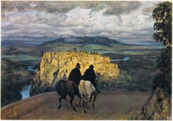 Travel Memories Of Umbria by Hans Thoma