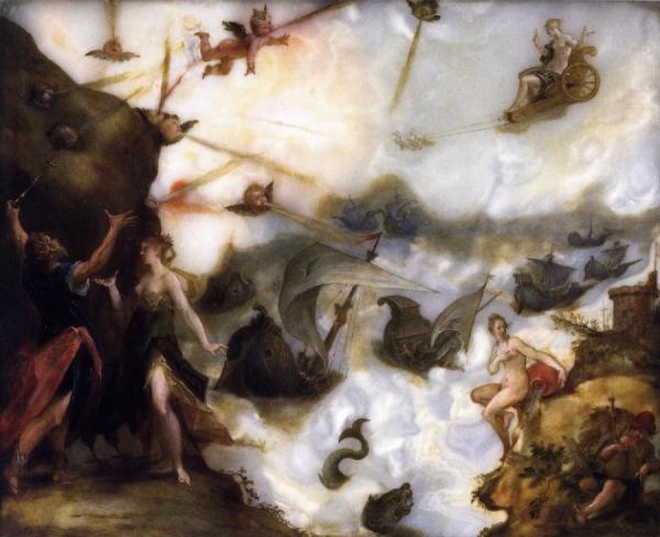 Aeolus Releasing The Winds by Hans Von Aachen