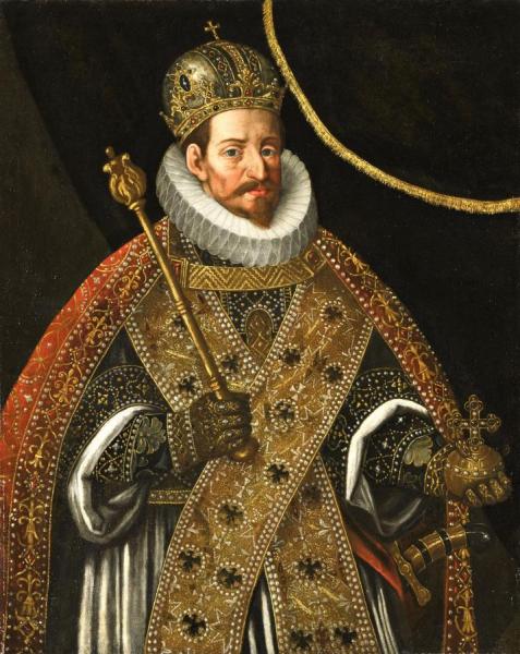 Matthias,holy Roman Emperor(c.1600) by Hans Von Aachen