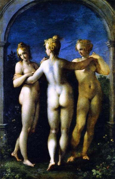 The Three Graces by Hans Von Aachen