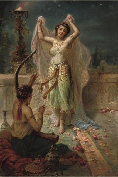 A Dance Under The Stars by Hans Zatzka