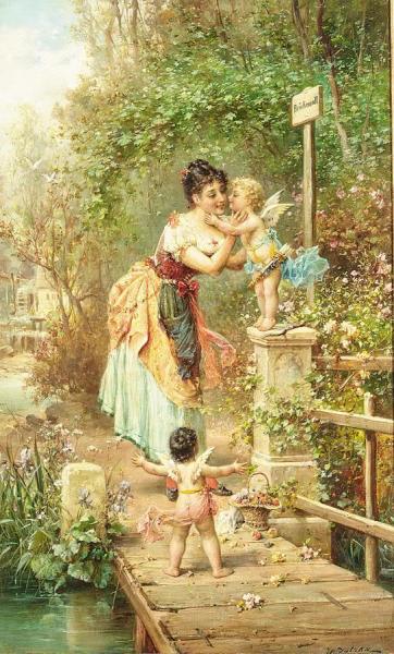 Bridge Toll by Hans Zatzka