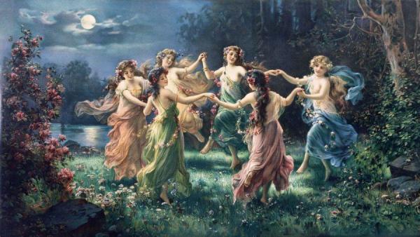 Fairy Dance by Hans Zatzka