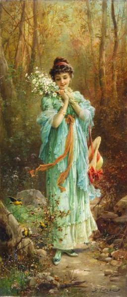 In The Forest by Hans Zatzka