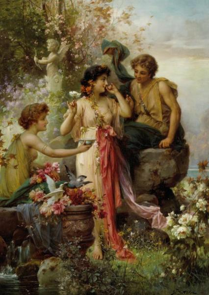 Love Offering by Hans Zatzka