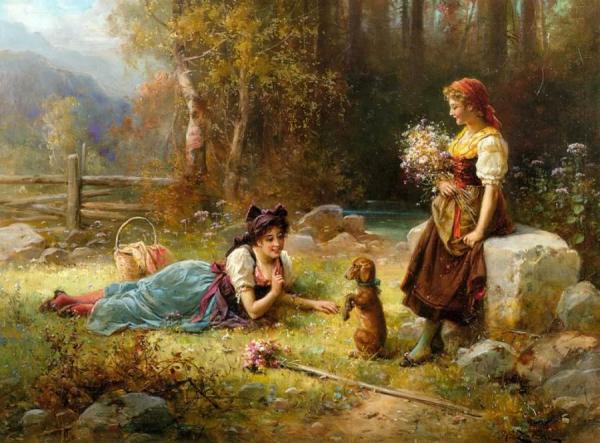 Obedience by Hans Zatzka