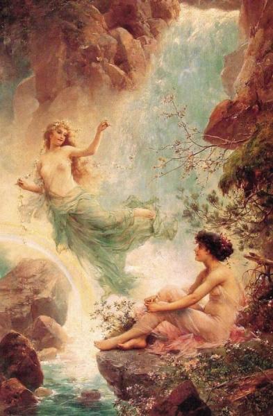 Paradise by Hans Zatzka