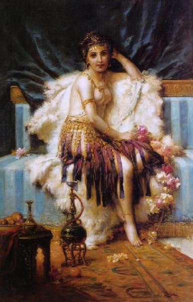 The Grande Odalisque by Hans Zatzka