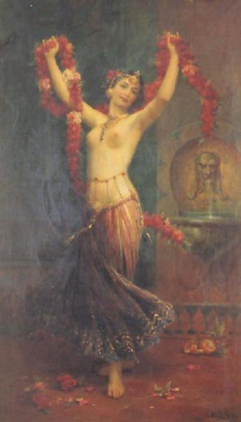 The Harem Dancer by Hans Zatzka