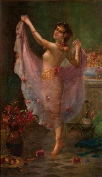 The Harem Dancer by Hans Zatzka