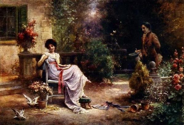 The Reply by Hans Zatzka
