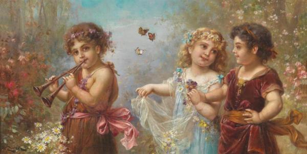 The Spring Of Life by Hans Zatzka