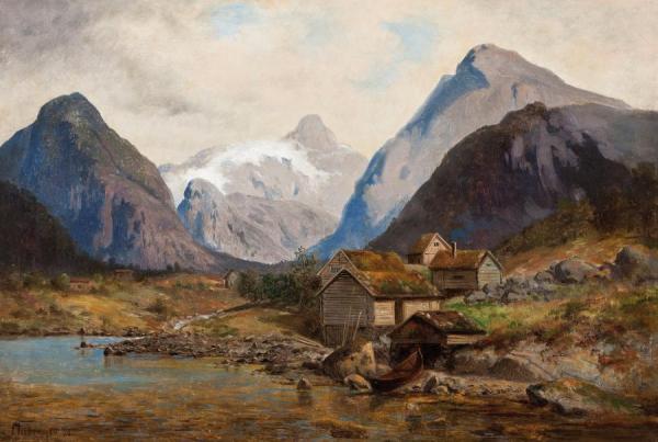 Fjord by Harald Oscar Andersen