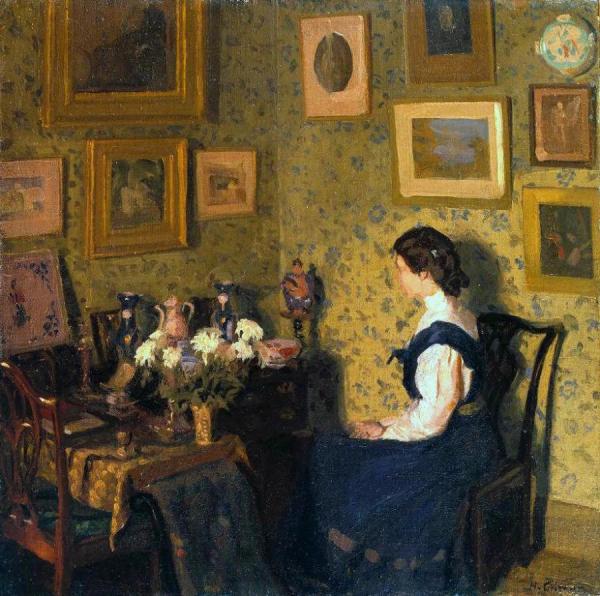 Harold Gilman Edwardian Interior