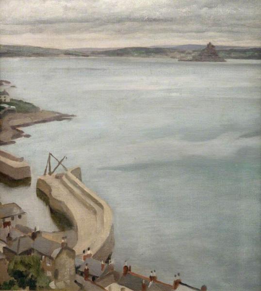 A View Of Mousehole by Harold Knight