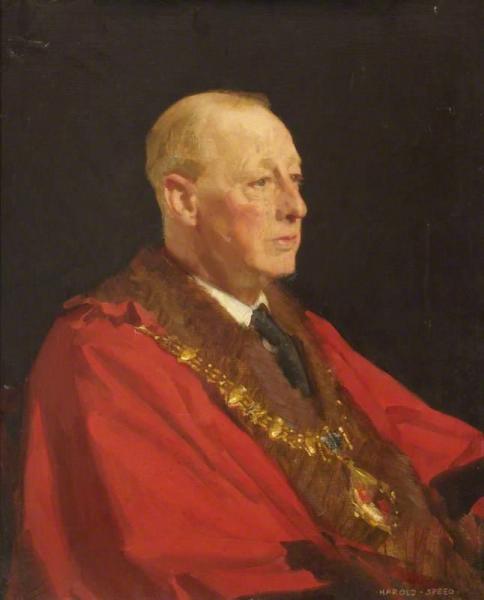 A. J. Allen, Jp by Harold Speed Oil Painting Reproductions